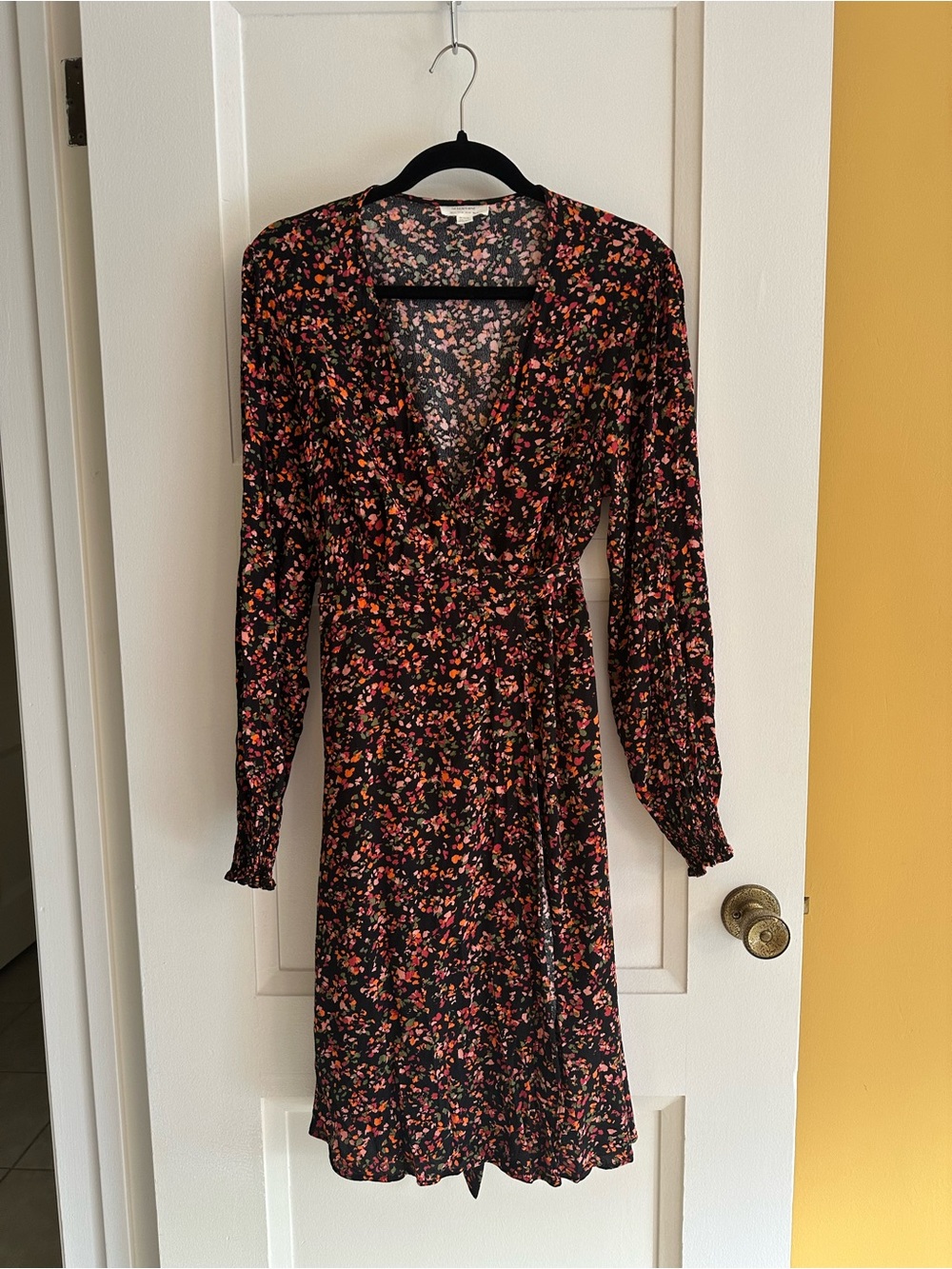 Seraphine Maternity Long-Sleeve Wrap Dress